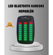 GTS 1793 Işıklı 6.5 İnç Kablosuz Hoparlör Bluetooth, USB ve FM Özellikli