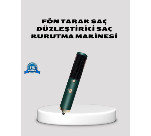 İyon Teknolojili Profesyonel Saç Kurutma ve Şekillendirme Makinesi 360° Dönebilen