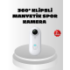 1080P Suya Dayanıklı Aksiyon Spor Kamerası 120° Geniş Açı ve WiFi Destekli