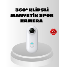4K Full HD Spor Kamerası 360° Klips ve WiFi Özellikli