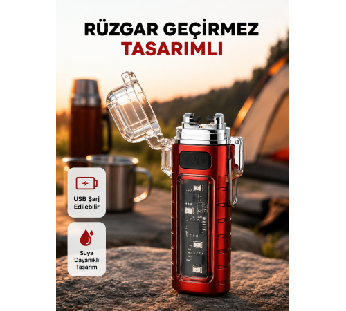 Rüzgar Geçirmez Elektrikli, Çoklu Işık Modlu Tasarım