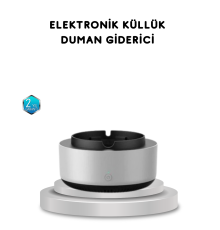 Sigara Dumanı ve Koku Hava Temizleyici Küllük – 2 Katmanlı Filtreli