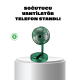 Katlanabilir Mini Fan – 3 Kademeli Soğutma, Şarjlı