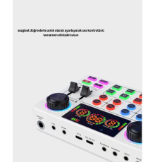 Bluetooth Bağlantılı Karaoke ve Yayın Ses Kontrol Ünitesi