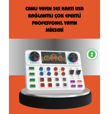 Bluetooth Bağlantılı Karaoke ve Yayın Ses Kontrol Ünitesi