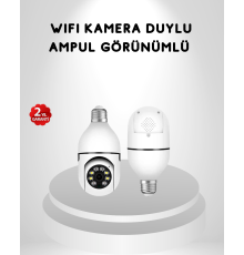 Akıllı Duylu 360° Güvenlik Kamerası – PTZ Özellikli, Uzaktan Kontrollü Akıllı Kamera