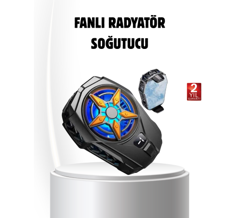 Oyun Telefonu Soğutucu Fan – Sessiz ve Kompakt Mobil Soğutma Cihazı