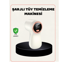 Şarjlı Tüy Temizleyici Paslanmaz Çelik Bıçaklı