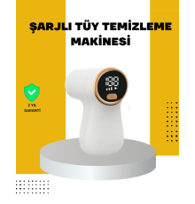 Kumaşlar İçin Tüy ve Hav Temizleme Makinesi Type C Şarjlı