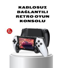 Taşınabilir Retro Oyun Konsolu – 4.3 İnç Ekran, 64 GB Hafıza ve Klasik Oyun Arşivi