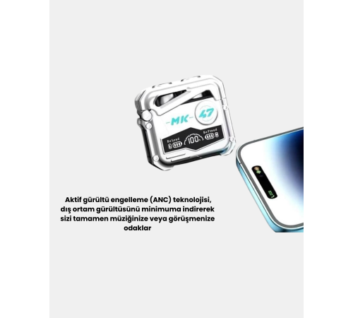 Powerbank Özellikli Bluetooth Kulaklık – Ergonomik, Suya Dayanıklı