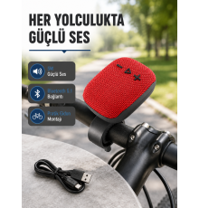 Taşınabilir Kablosuz Hoparlör – 5W Güç, TWS Bağlantı ve 800mAh Pil