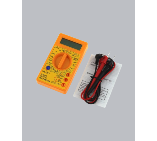 Profesyonel Dijital Multimetre Volt Amper Direnç Ölçümü