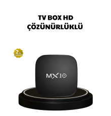 MX Box S 4K Android TV Box – Google Asistan, Dolby Ses, 8 GB Hafıza, Chromecast Desteği