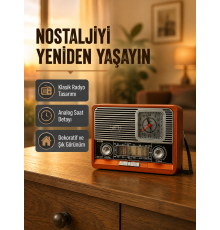 Vintage Radyo – Nostaljik Tasarım ve Modern Teknoloji Bir Arada