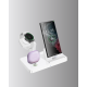 4’lü Apple Kablosuz Şarj Standı iPhone Watch ve AirPods Çoklu Şarjlı