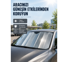 Araba Güneşliği Alüminyum Yansıtıcı Yüzeyle Etkili Isı Koruması
