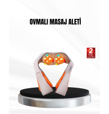 Yoğurmalı Isıtmalı Masaj Aleti – Ev, Ofis ve Araç Kullanımına Uygun, Çok Bölgeli Masaj Sistemi