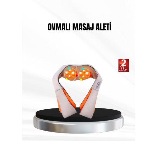 Yoğurmalı Isıtmalı Masaj Aleti – Ev, Ofis ve Araç Kullanımına Uygun, Çok Bölgeli Masaj Sistemi
