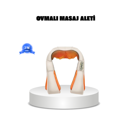 Ovmalı Isıtmalı Masaj Aleti – Boyun, Sırt, Omuz, Bel ve Ayak İçin Profesyonel Yoğurmalı Masaj Deneyimi