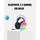 Kablosuz  Kulaklık RGB Aydınlatmalı Bluetooth 5.3 Uzun Pil Ömürlü