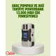 Araç Hava Pompası ve Akü Takviye Powerbank 12.000 mAh Çok Fonksiyonlu