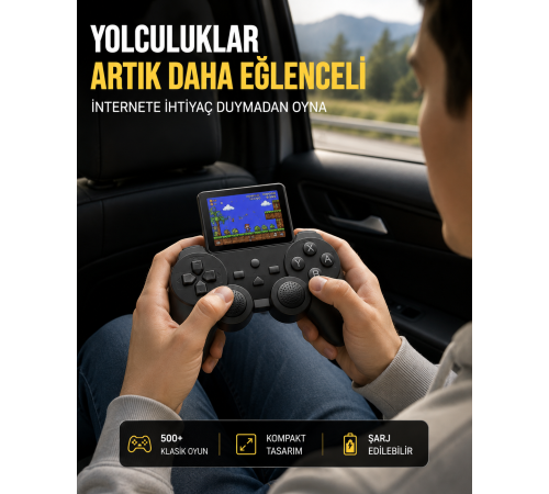 500 Oyun Tek Cihazda! Nostalji ve Eğlence Yanınızda