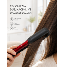 Çok Yönlü Kullanım Sunan Saç Düzleştirici – Düzleştirici ve Hacim Verici
