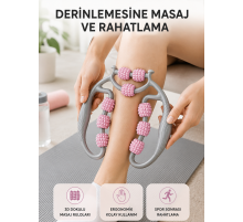 Taşınabilir 3D Masaj Rulosu – Kas Rahatlatıcı ve Yağ Azaltıcı Masaj Cihazı