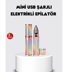 USB Şarjlı Kaş ve Yüz Tüy Alma Cihazı – Taşınabilir ve Acısız Kullanım