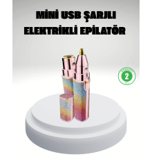 Şarjlı Mini Yüz ve Kaş Epilatörü – Ağrısız ve Hassas Temizlik