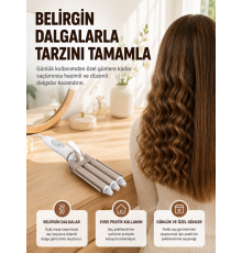 Profesyonel Kullanıma Uygun Bukle Maşası Yeni Nesil