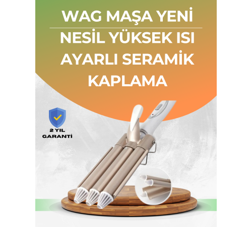 Profesyonel Kullanıma Uygun Bukle Maşası
