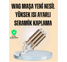Ayarlanabilir Isılı Bukle Saç Maşası