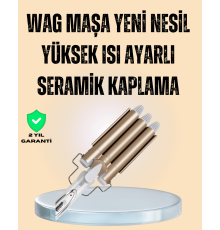 Ayarlanabilir Isılı Bukle Saç Maşası