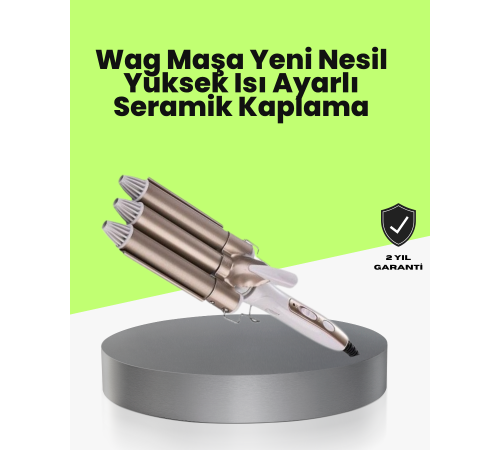 Her Saç Tipine Uygun, Hızlı Isınan Bukle Yapıcı – Evde Kuaför Kalitesinde Sonuç