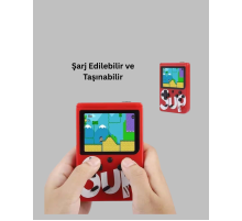 TV Bağlantılı Şarjlı Retro Oyun Konsolu