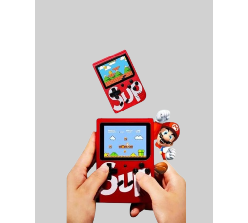 SUP Retro El Konsolu – 500 Oyun, TV Bağlantılı, 3 İnç Ekranlı Şarjlı Mini Atari
