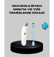 5 Kademeli Vakumlu Gözenek Temizleyici – Su Geçirmez ve Taşınabilir Siyah Nokta Cihazı