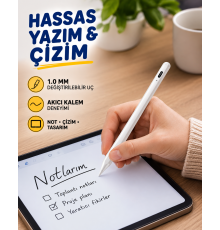 Eğim Sensörlü Dijital Kalem – Yüksek Hassasiyetli 1,0 mm Uç, Uzun Pil Ömrü Yeni Nesil