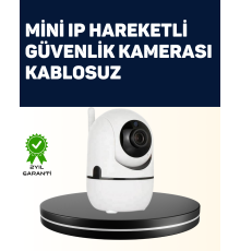 Yüksek Çözünürlüklü Hareket Takipli Kablosuz Güvenlik Kamerası – 1080P, Gece Görüşlü