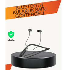 Y12 Bluetooth Kablosuz Kulaklık LCD Pil Ekranı, Kompozit Diyafram, Dokunmatik Panel