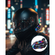 Yeni Nesil Bluetooth 5.3 Motosiklet Intercom RGB Işıklı 1000m Mesafeli