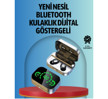 Akıllı Dijital Ekranlı TWS Kulaklık – Uzun Pil Ömrü, Stabil Bağlantı