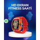 Şeffaf Tasarımlı Akıllı Saat Dokunmatik Ekranlı