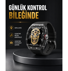 GPS ve NFC Özellikli Akıllı Saat iOS Android Uyumlu