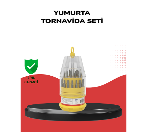 Kompakt Tornavida Seti Elektronik Cihaz Tamiri İçin