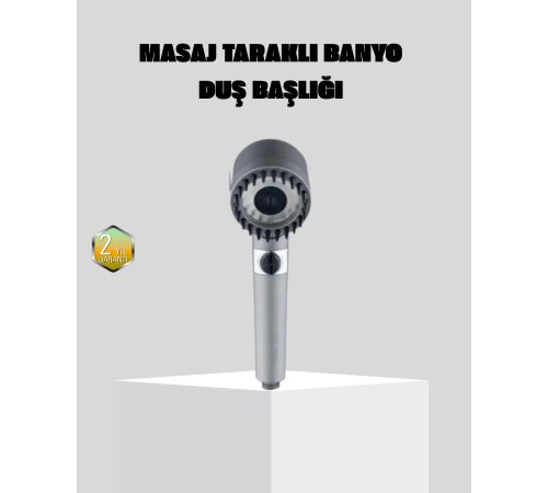 Masaj Uçlu Yüksek Basınçlı Duş Başlığı Spa Etkili
