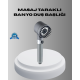 Masaj Uçlu Yüksek Basınçlı Duş Başlığı Spa Etkili