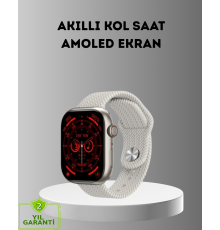 Bluetooth 5.2 Akıllı Saat Kablosuz Şarjlı Sesli Asistanlı 420 mAh Günlük Kullanım